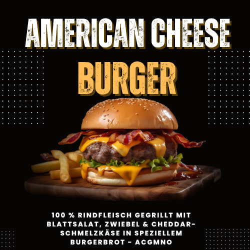 American Cheeseburger