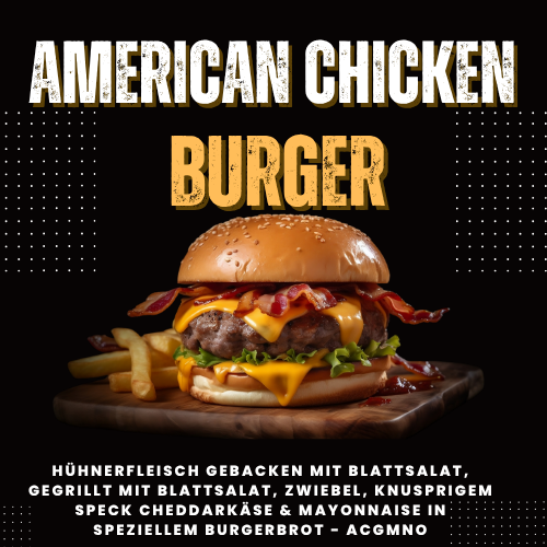 American Chicken Burger