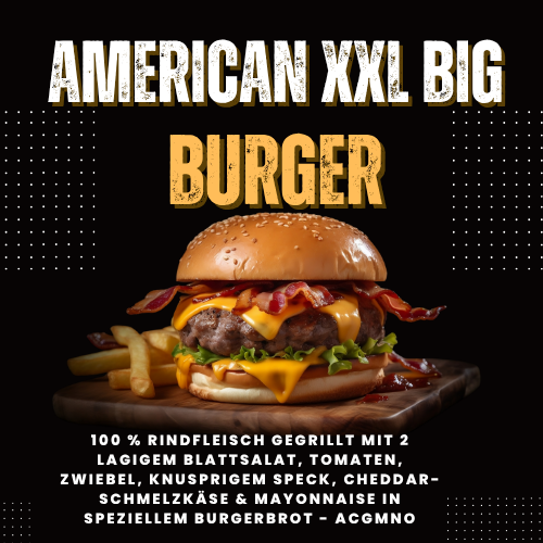American XXL Big Burger