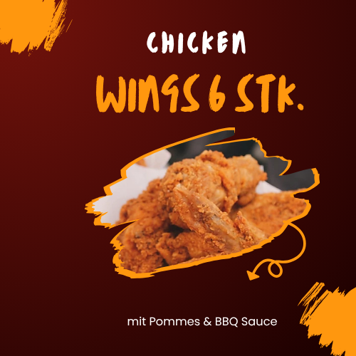 Chicken Wings 6 Stk.