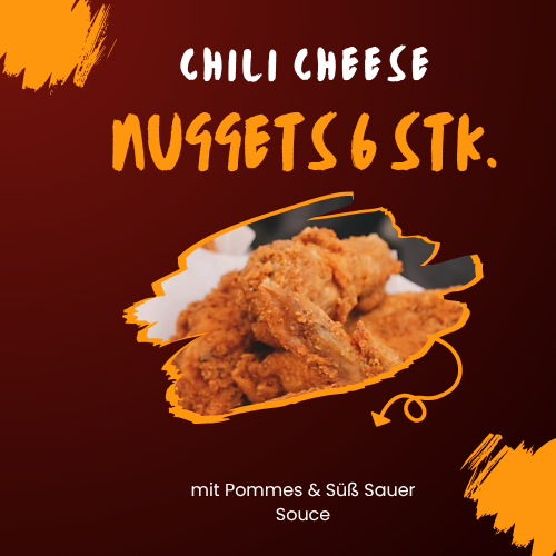 Chili Cheese Nuggets 6 Stk.